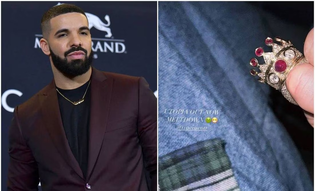 Drake compra en subasta un millonario anillo del fallecido rapero Tupac Shakur