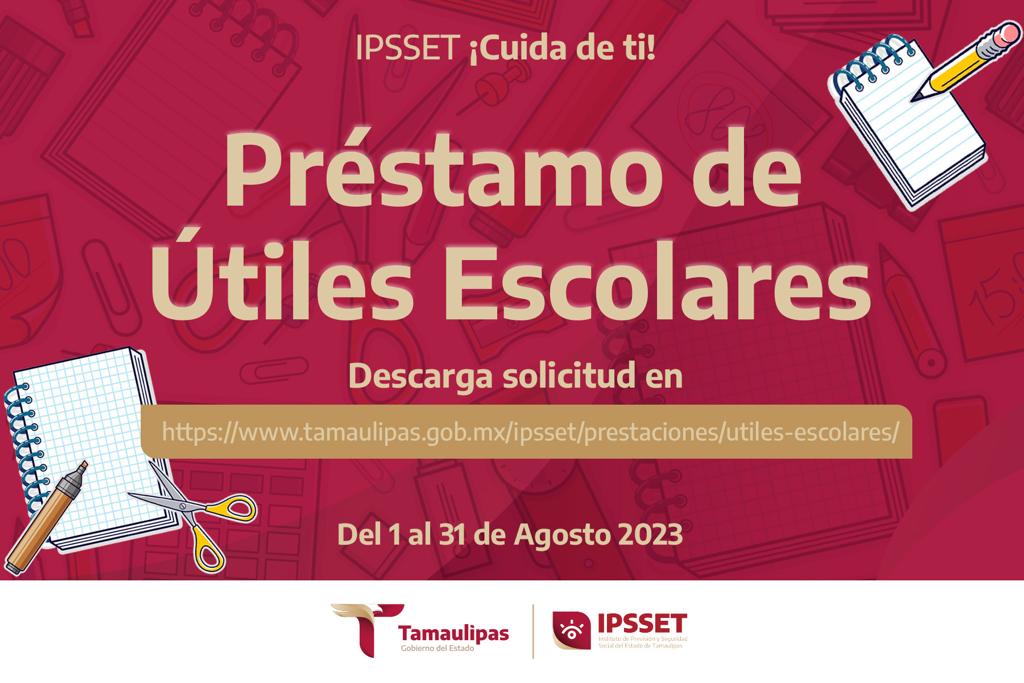 IPSSET apoya con créditos para útiles escolares