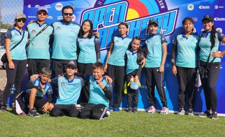 Tamaulipas presente en Campeonato Nacional Infantil y Barebow de Tiro con Arco