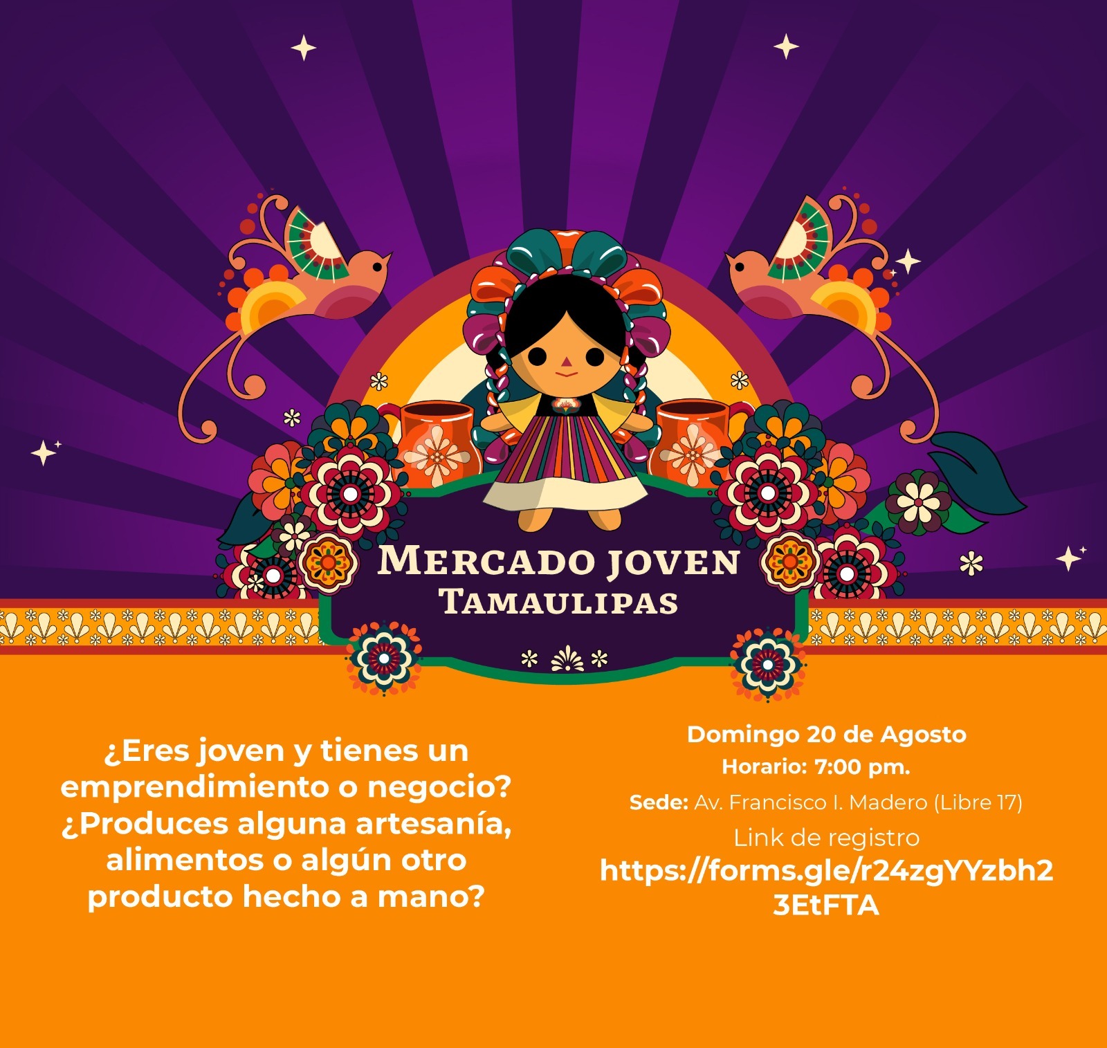 La iniciativa nacional de emprendimiento “Mercado Joven” llega a Tamaulipas