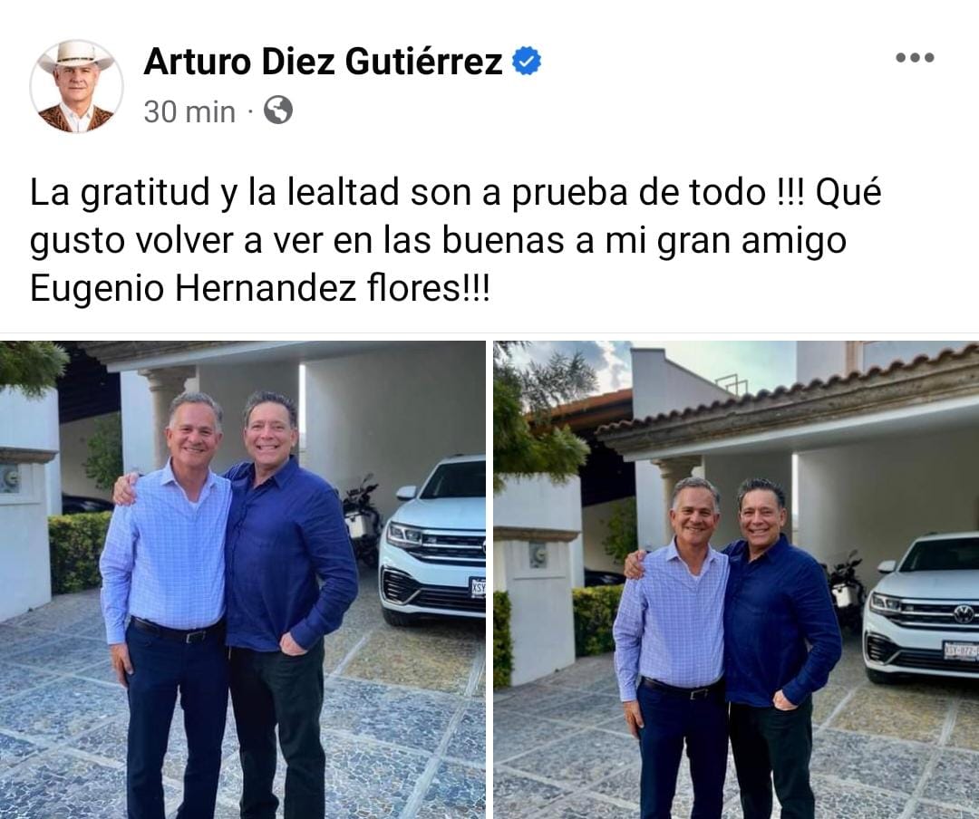 Se reune EHF con Arturo Díez en Ciudad Victoria