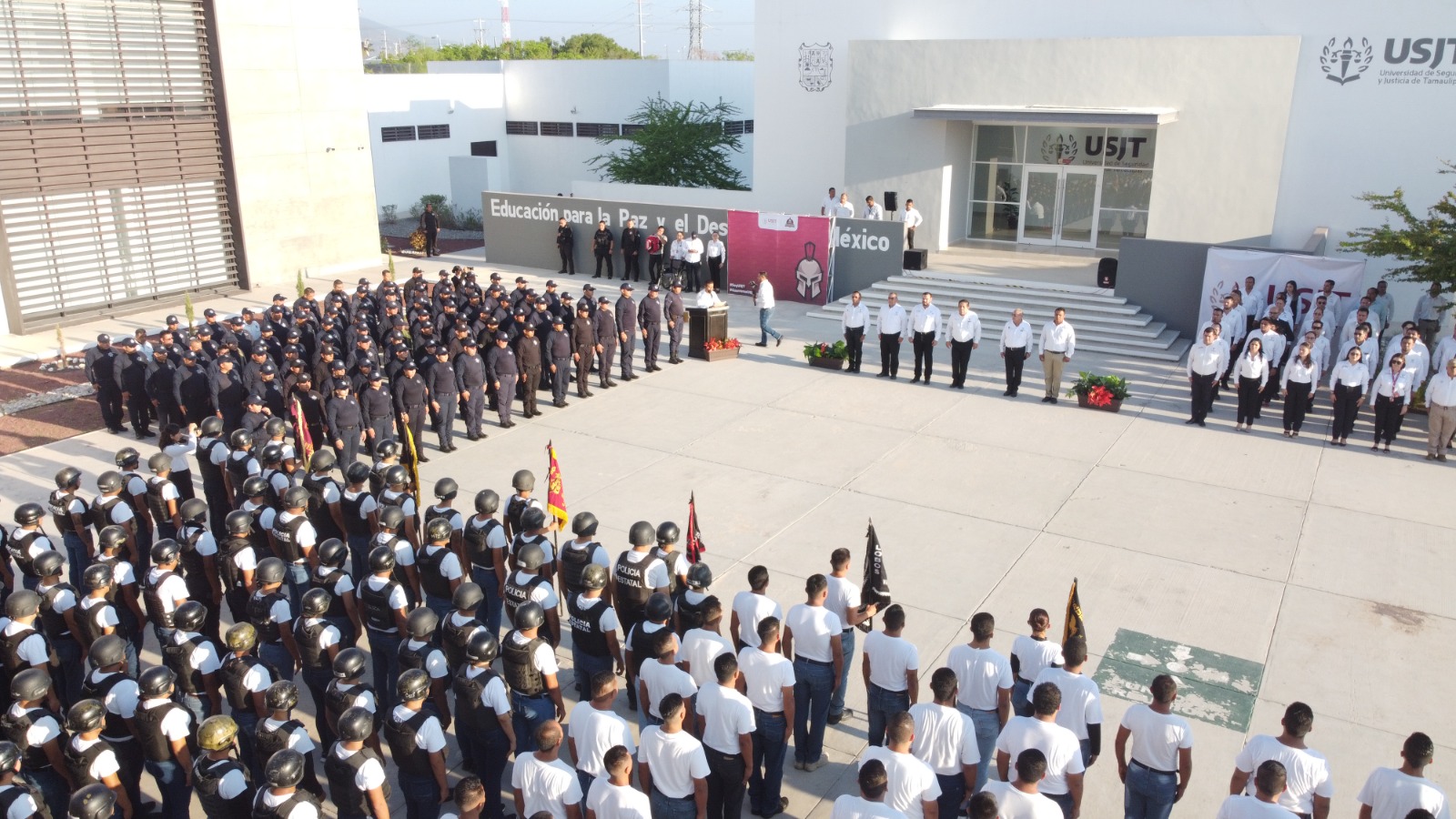 Más de mil elementos en activo, formación inicial y estudiantes, se capacitan en la USJT