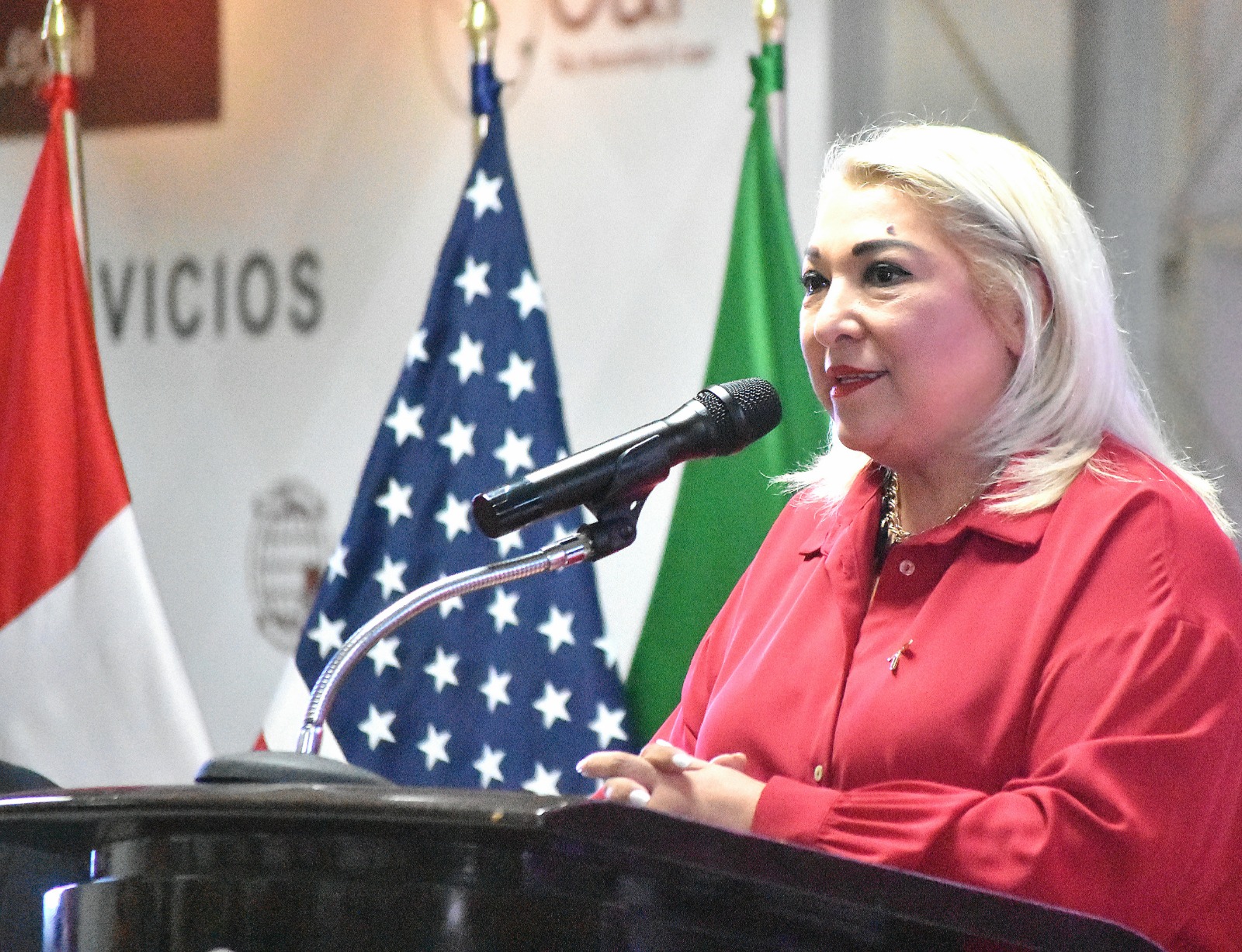 Inaugura Adriana Lozano foro sobre finanzas de Index Matamoros