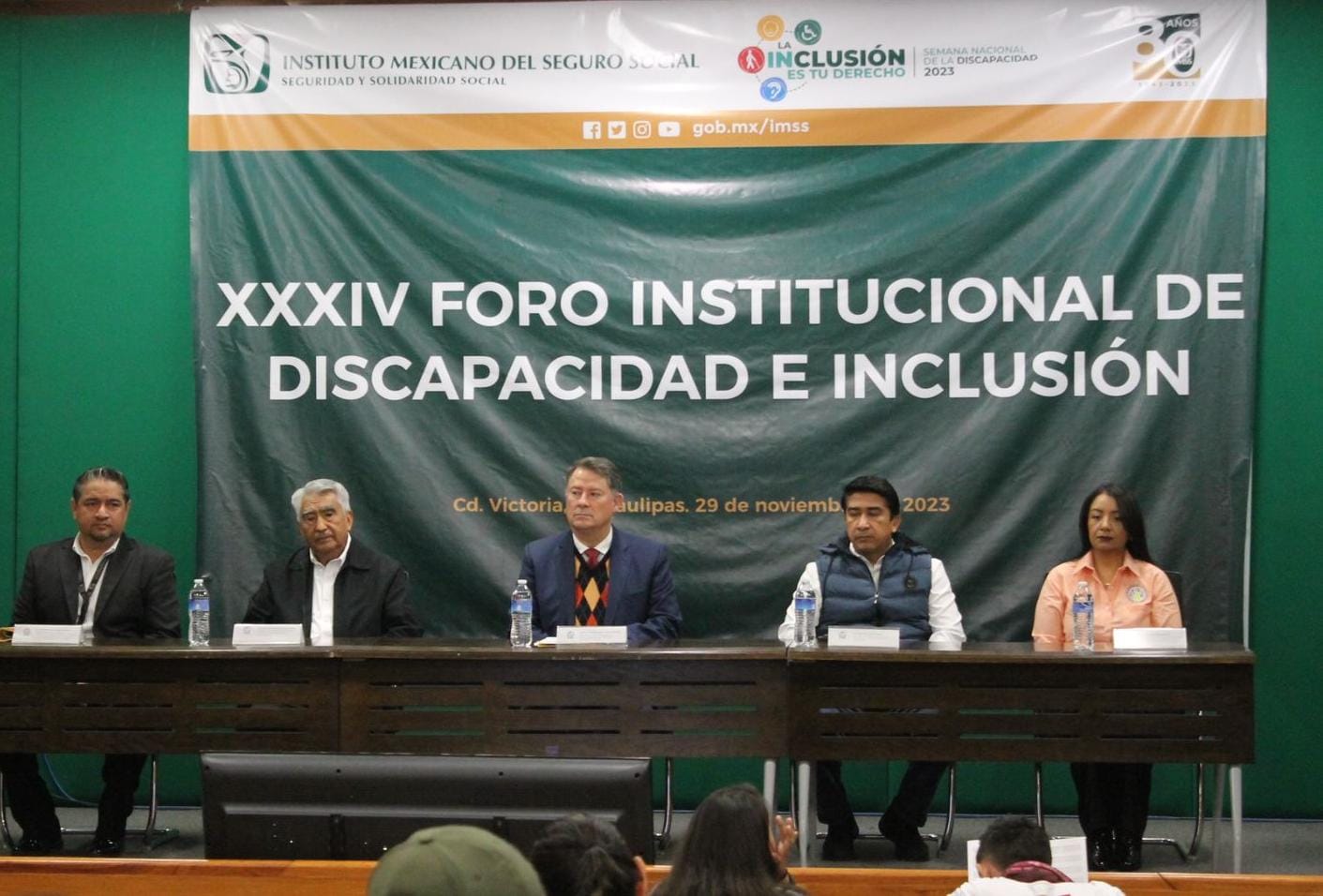 Realiza IMSS Tamaulipas XXXIV Foro Institucional de Discapacidad e Inclusión