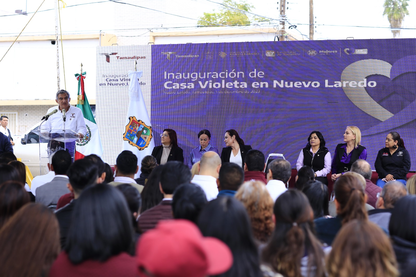 Apertura Américo tercera Casa Violeta en Tamaulipas