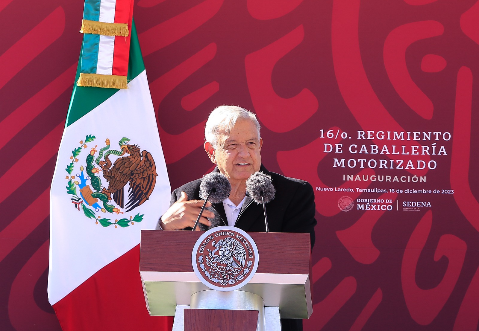 Acepta el presidente López Obrador invitación al informe del gobernador Américo Villarreal