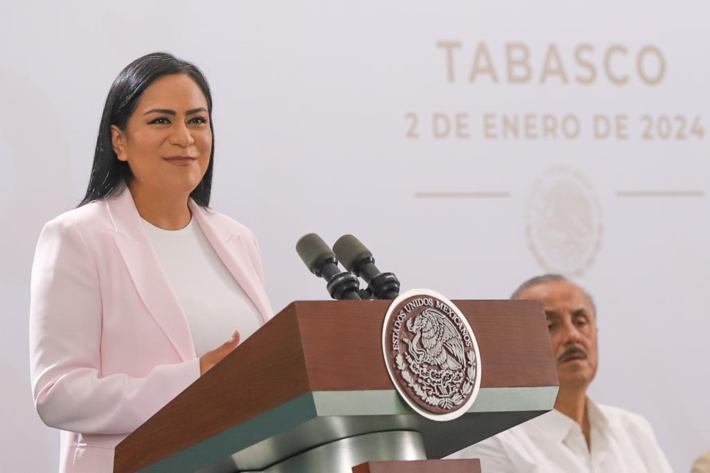 2024 inicia con aumentos a Pensiones de Bienestar, anuncia Ariadna Montiel