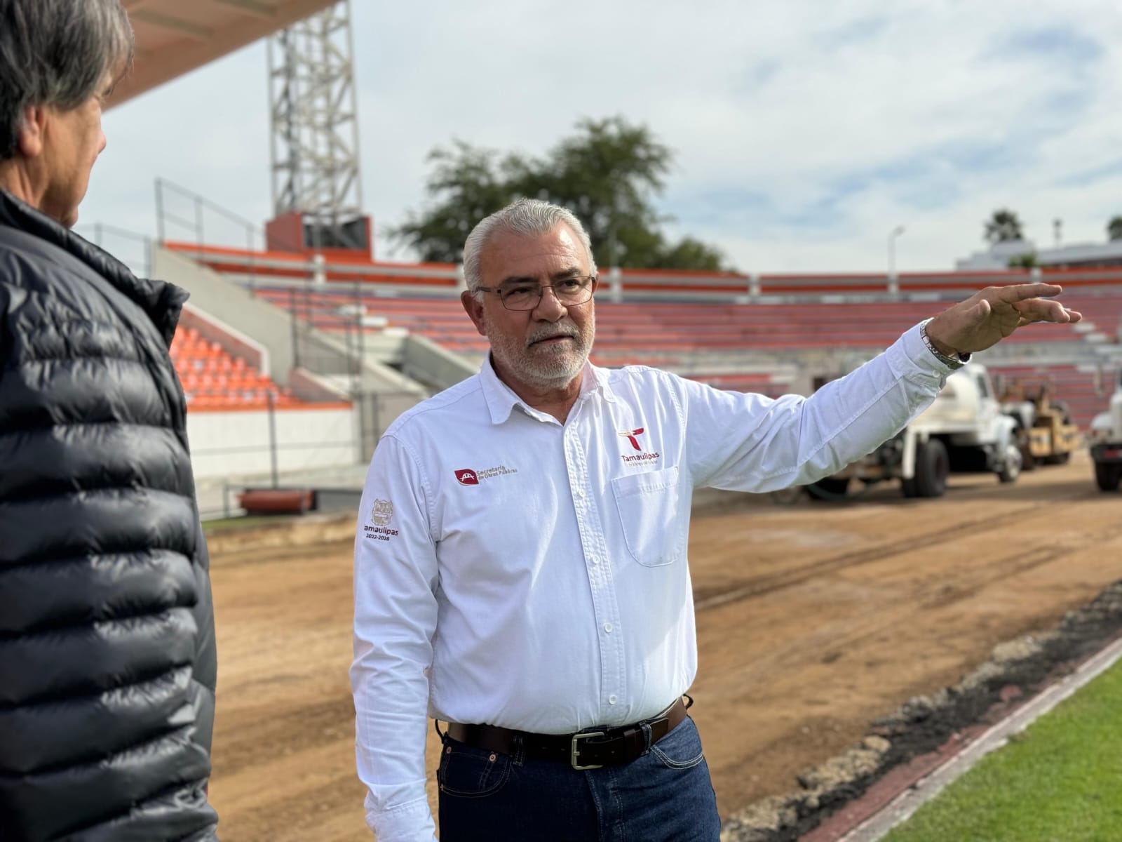 Supervisa SOP obras en la capital tamaulipeca