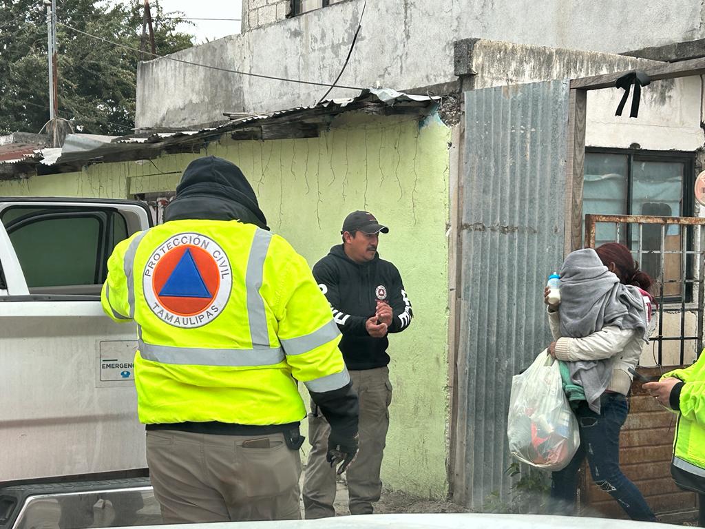 Se habilitan refugios temporales en Tamaulipas