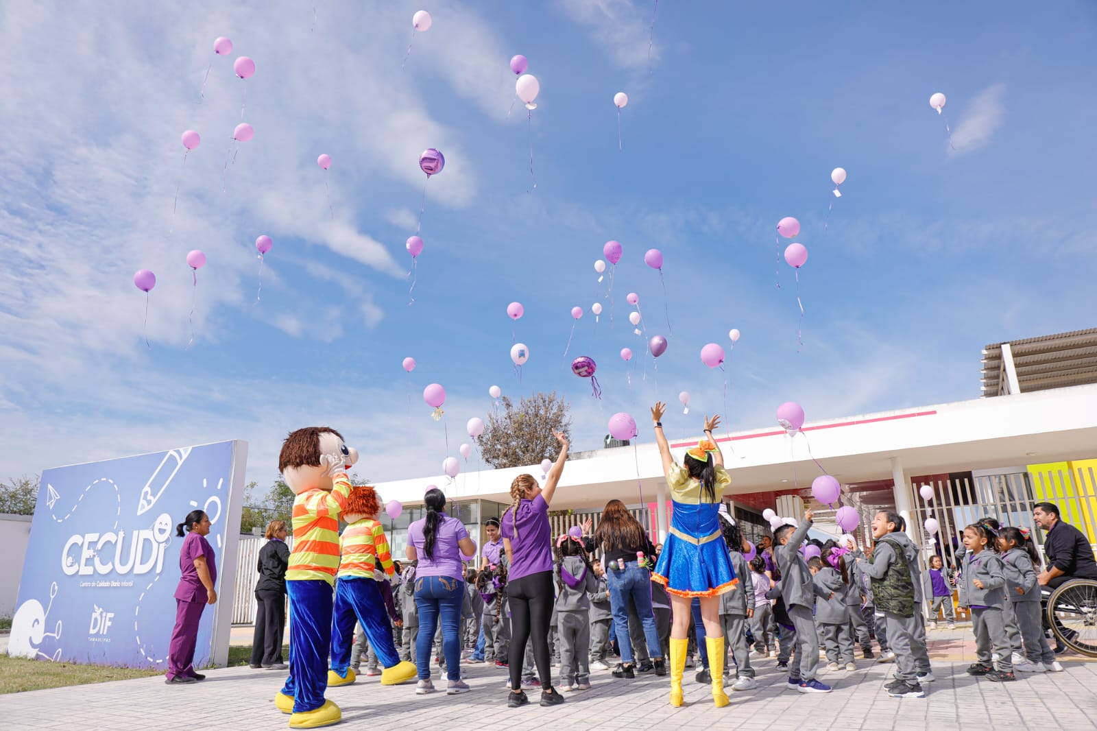 Festeja el DIF Tamaulipas el 6° Aniversario del CECUDI Victoria