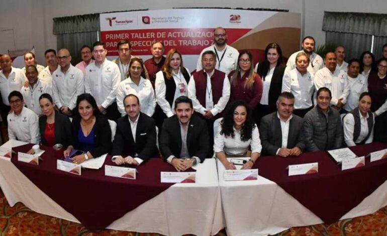 Inspectores capacitados y honestos, son parte de la transformación laboral de Tamaulipas: Olga Sosa Ruíz