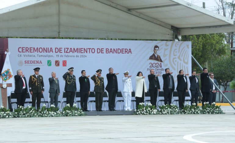 Destaca Américo participación del Ejército en transformación de Tamaulipas