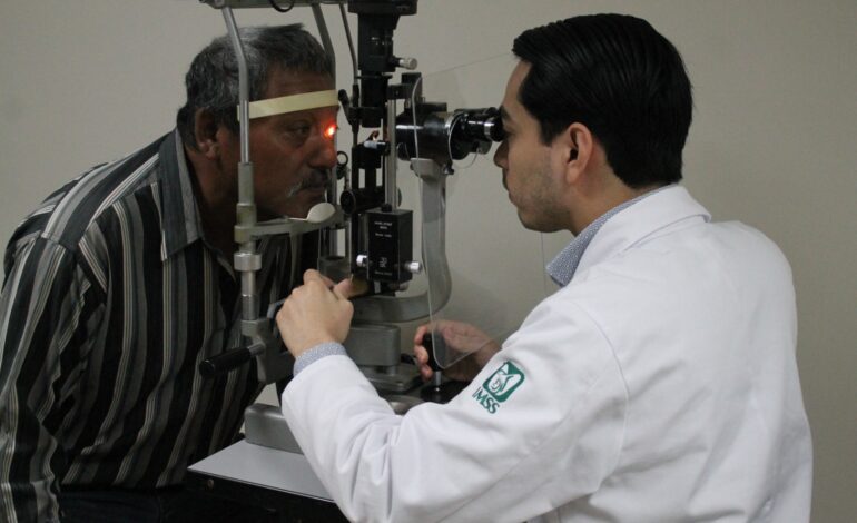 Informa IMSS Tamaulipas sobre importancia de recibir un diagnóstico y una atención oportuna de Glaucoma