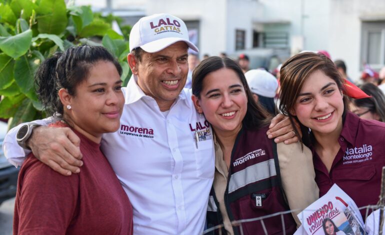 En la Marte R. Gómez refrendan voto de confianza a Lalo y Morena