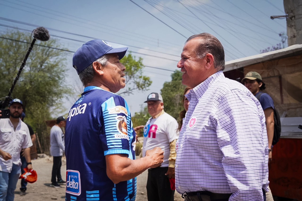 Col. Altas Cumbres y la Ampliación Industrial se suman al cambio con Óscar