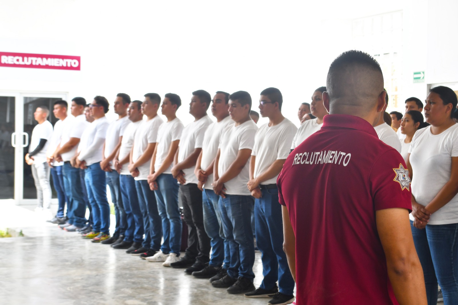 Cadetes en formación inicial para Policía de Proximidad