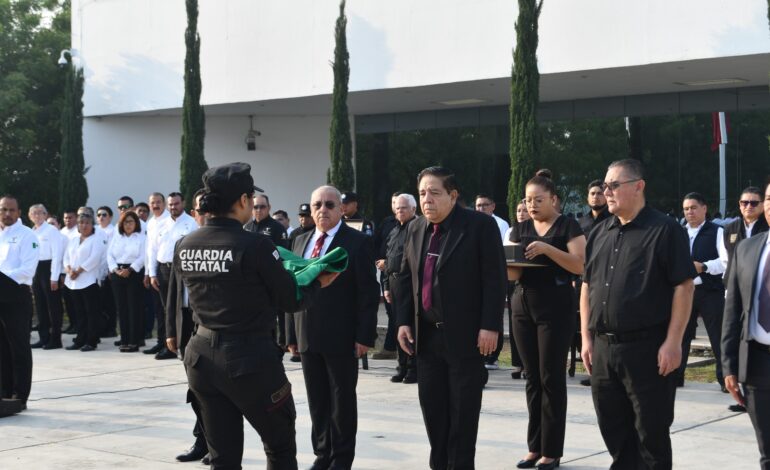 Despide SSPT con honores fúnebres a policía fallecido en cumplimiento del deber