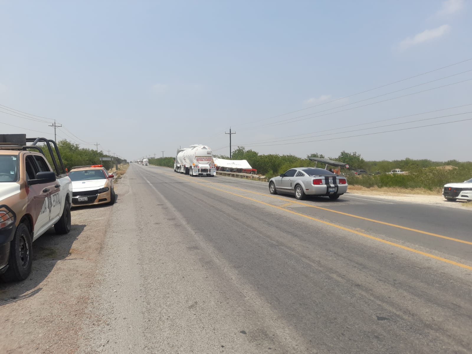 Circulación abierta en Carretera Federal 101 San Fernando-Victoria