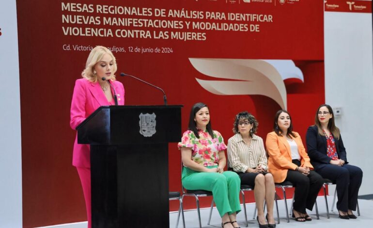 Contribuye Instituto de las Mujeres de Tamaulipas al Diagnóstico Nacional sobre la Violencia contra las Mujeres