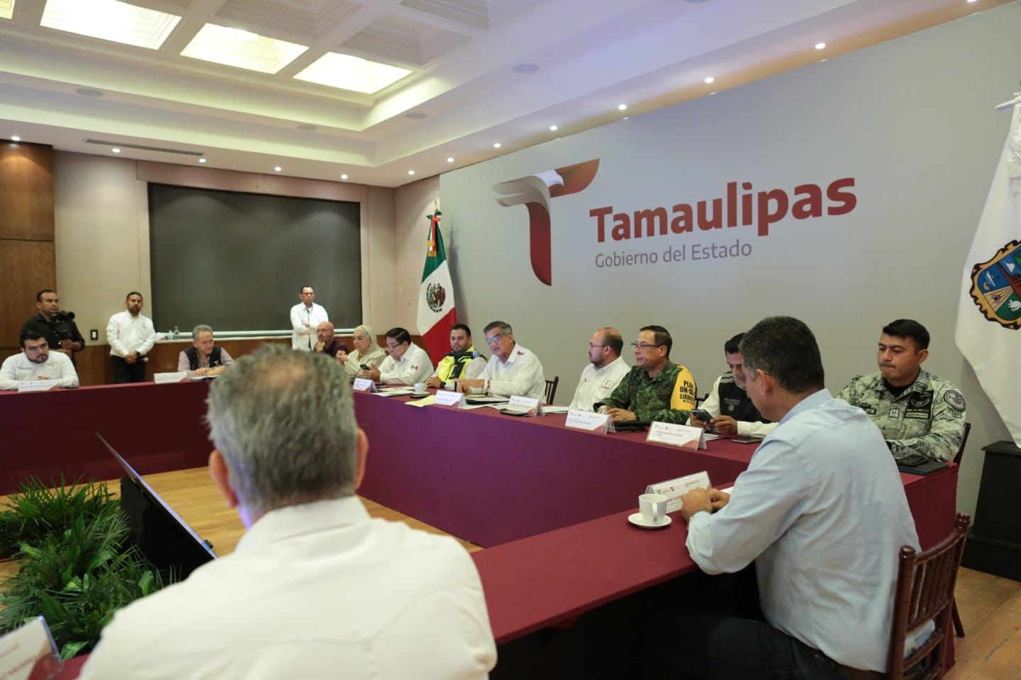 Tamaulipas preparado ante posible llegada de tormenta tropical: Gobernador