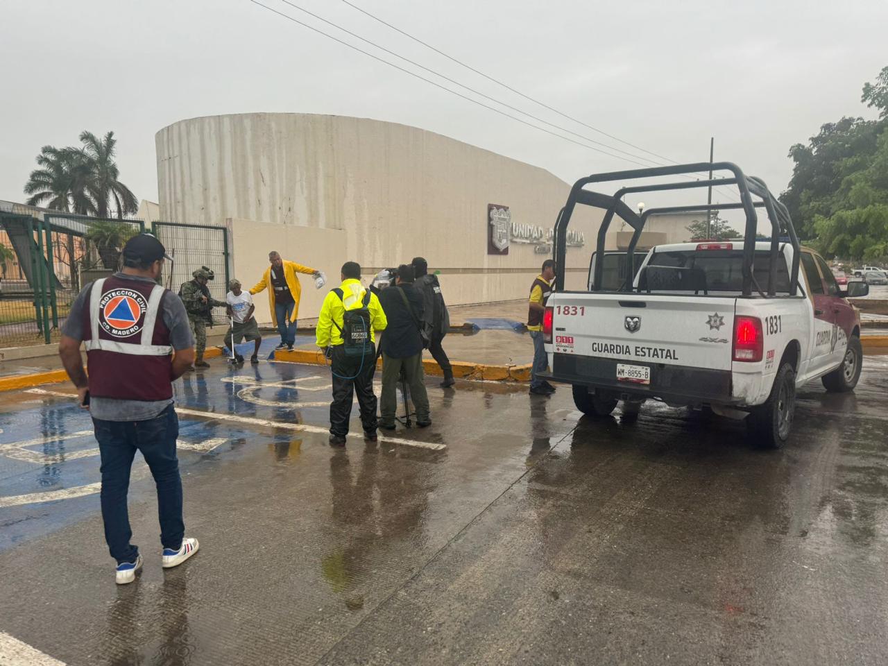 Acciones del Comando de Incidentes en Cd. Madero, Tamaulipas ante la Tormenta Tropical “Alberto”