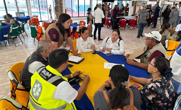 Mantiene SST acciones de atención a la población ante el paso de la tormenta Alberto