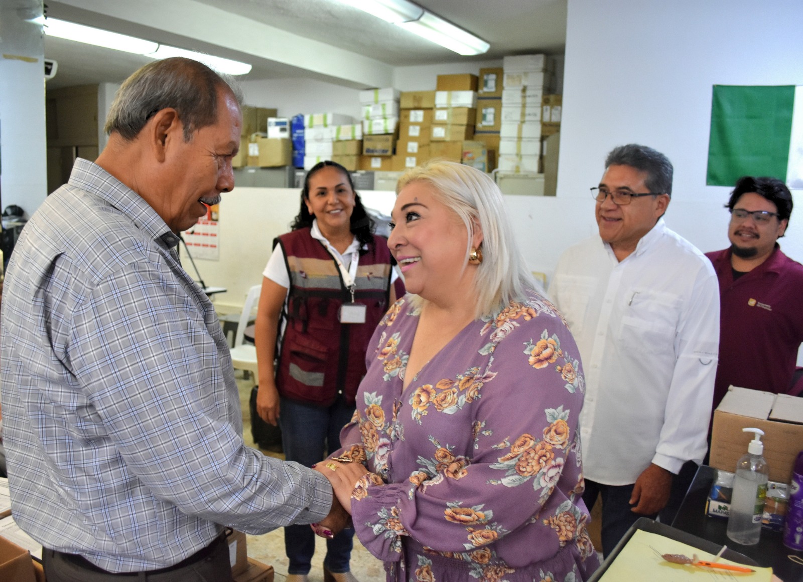 Supervisa Adriana Lozano Oficina Fiscal de Altamira