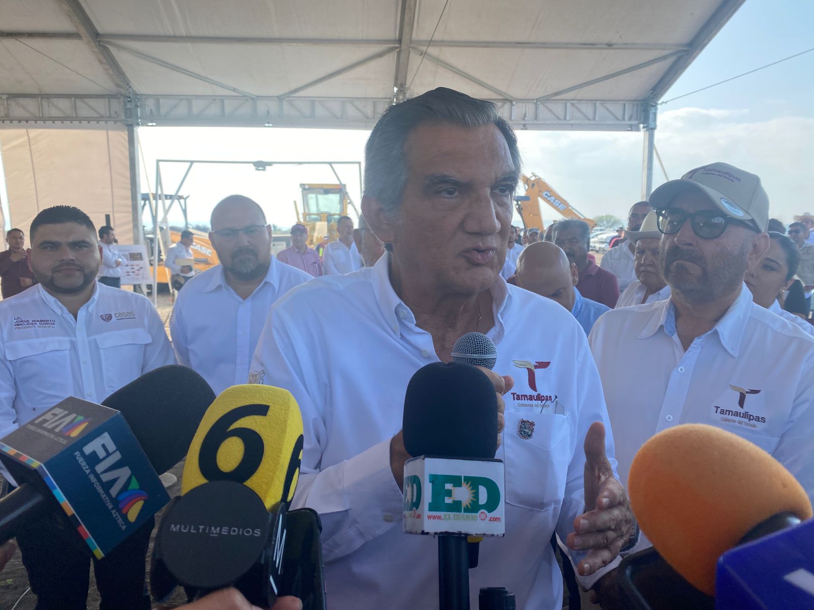 Gobernador Américo Villarreal Anuncia Avances en Infraestructura Hídrica y Vivienda en Tamaulipas