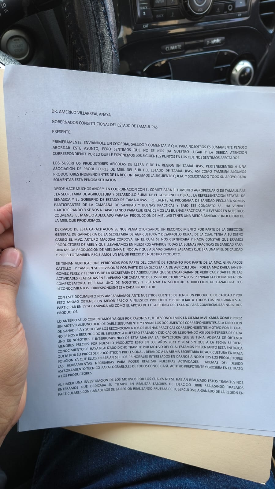 Apicultores de Tamaulipas piden intervención del gobernador ante crisis por certificaciones