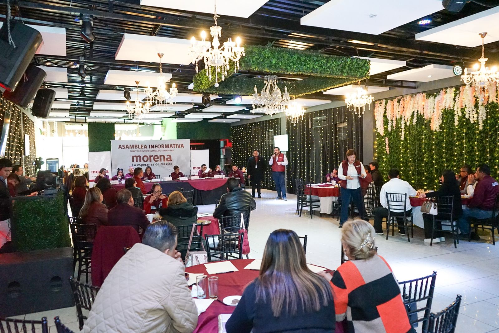 Morena Tamaulipas fortalece su unidad en Asamblea Informativa con consejeros estatales