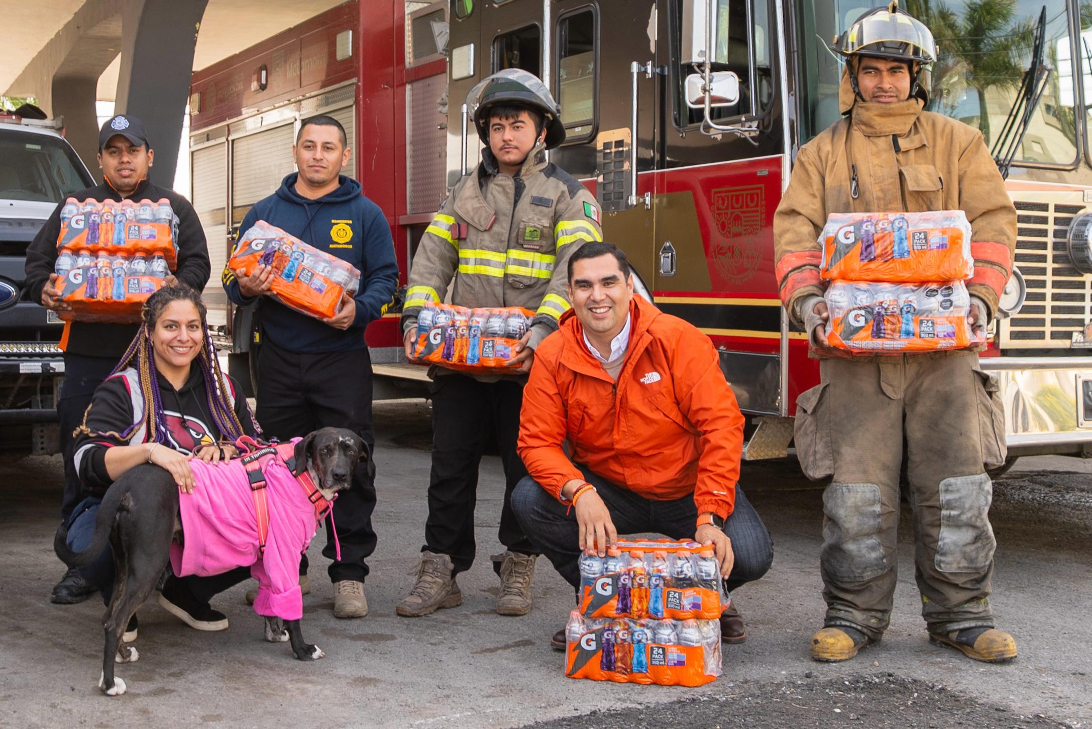 Invita MC a apoyar a los bomberos
