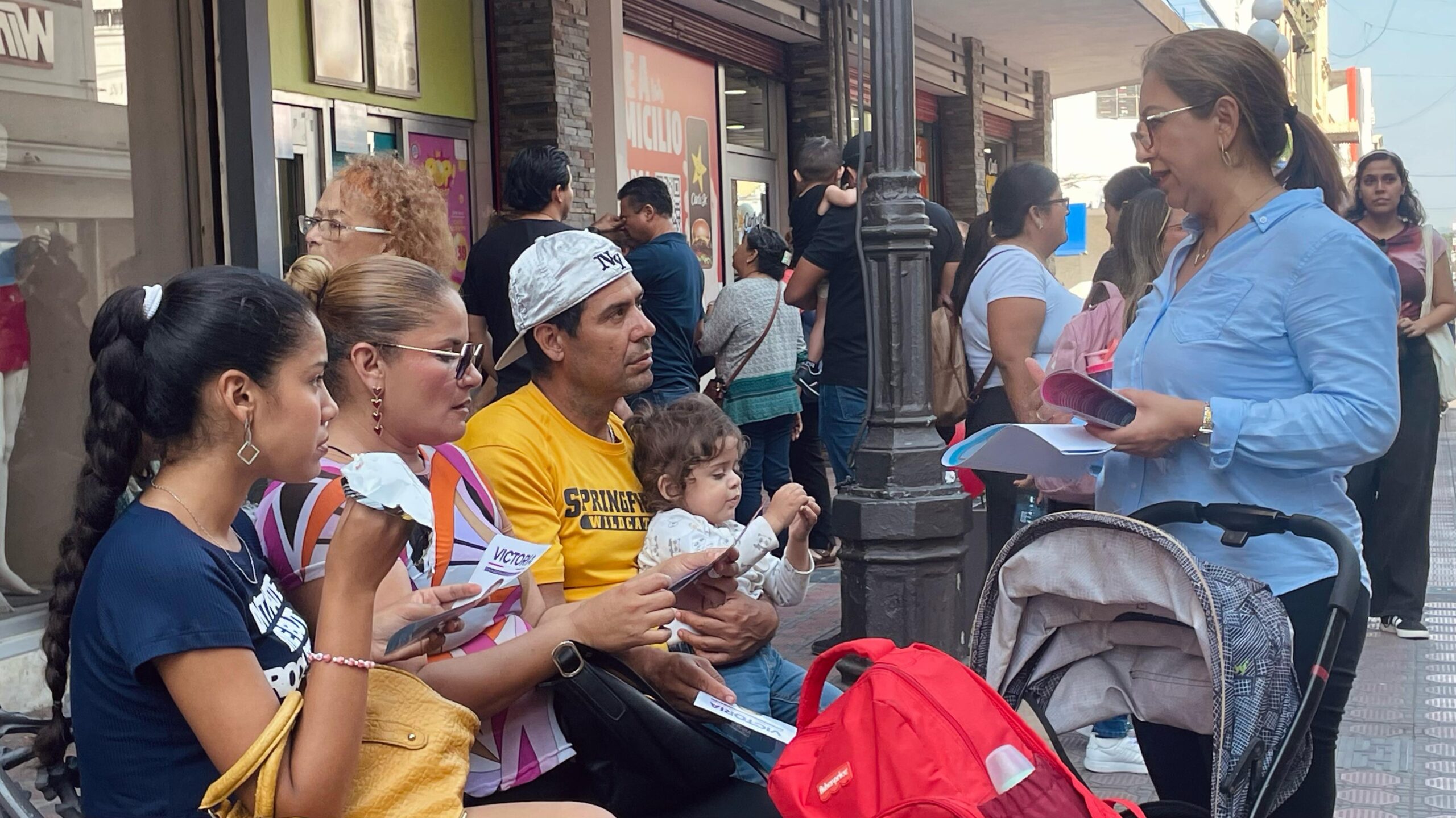 Victoria Porras busca el voto para ser Magistrada en el Poder Judicial de Tamaulipas y recorre zona sur de Tamaulipas