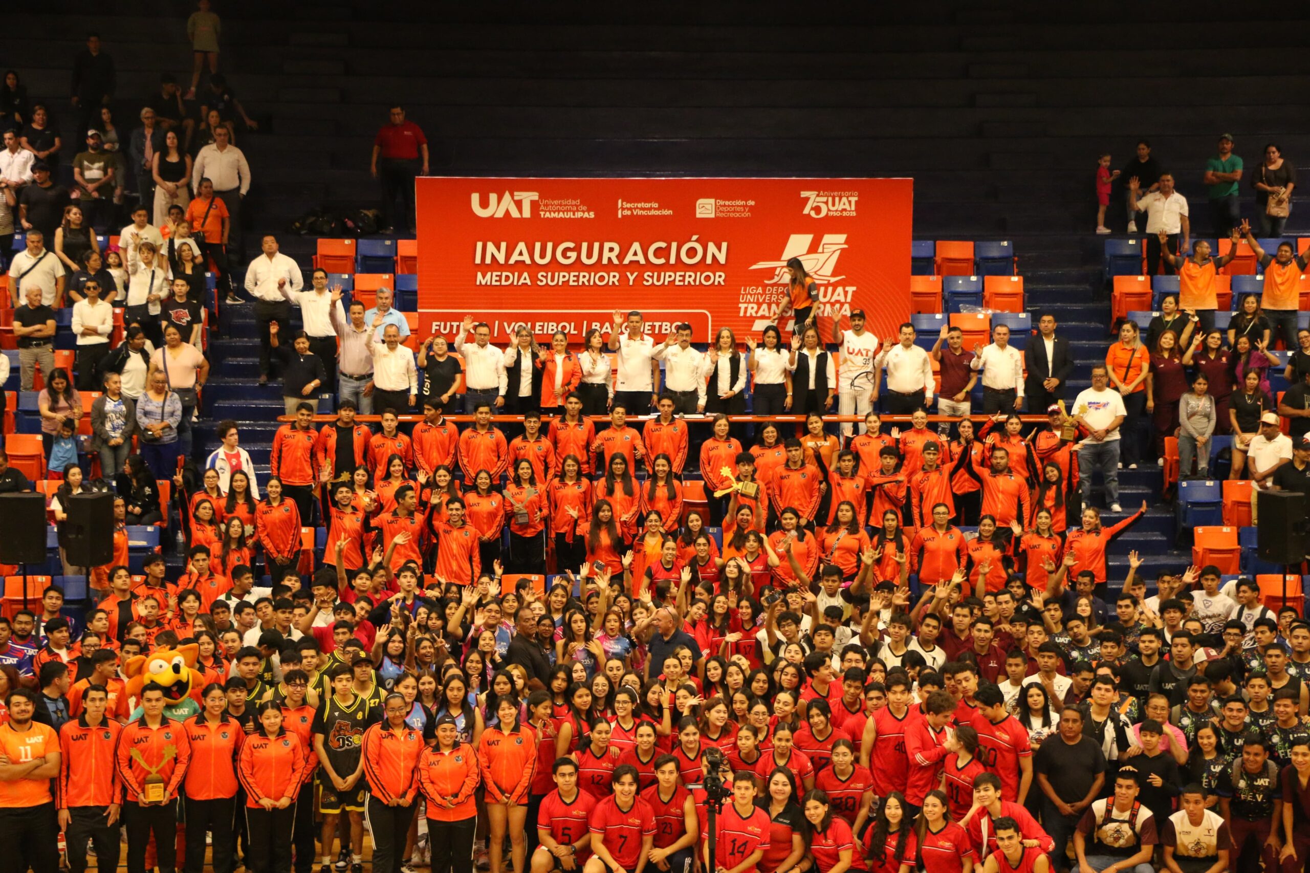 Arranca la Liga Deportiva “UAT Transforma” con entusiasmo juvenil