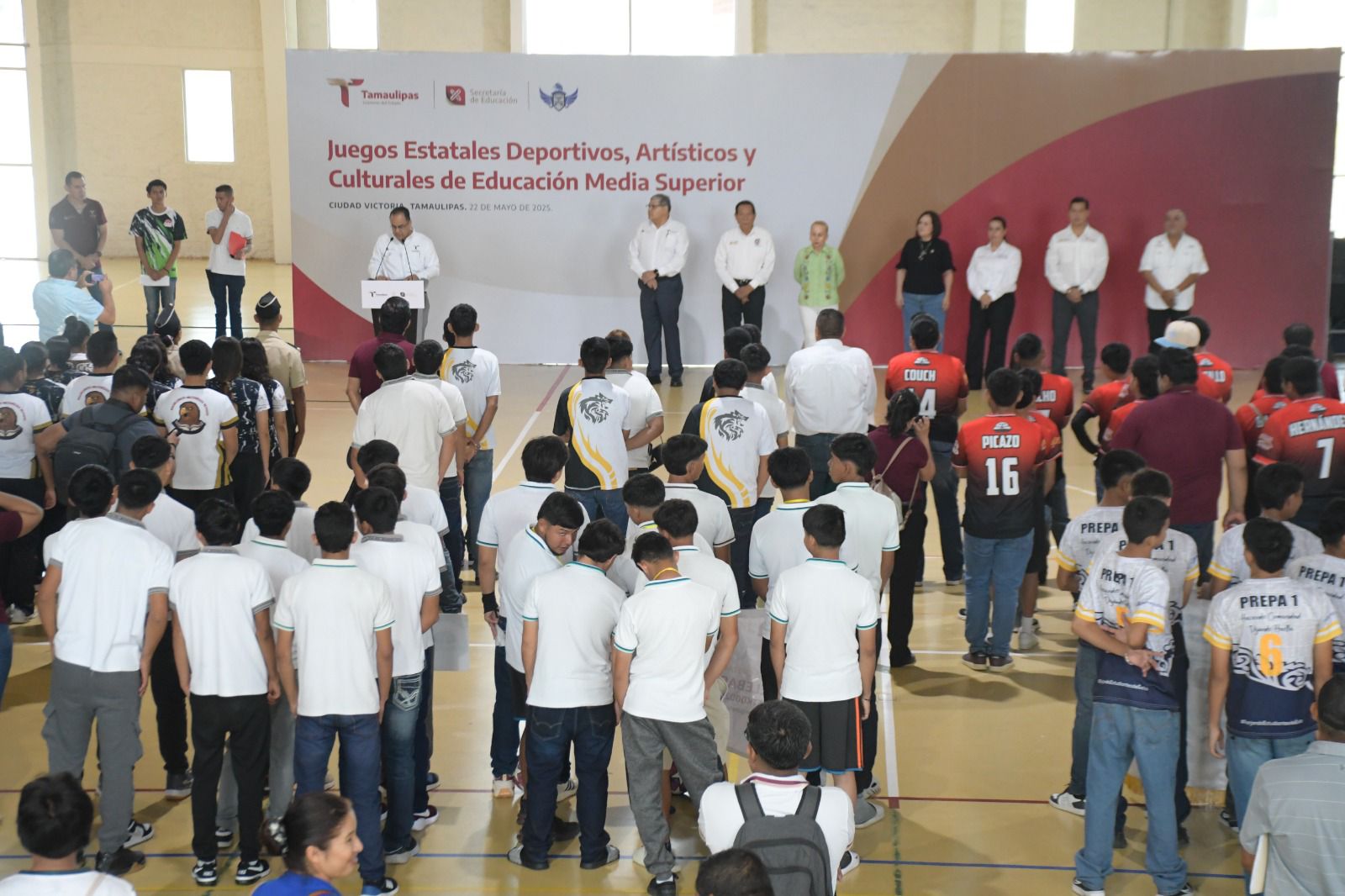 Inauguran los Juegos Estatales Deportivos, Artísticos y Culturales de la Educación Media Superior