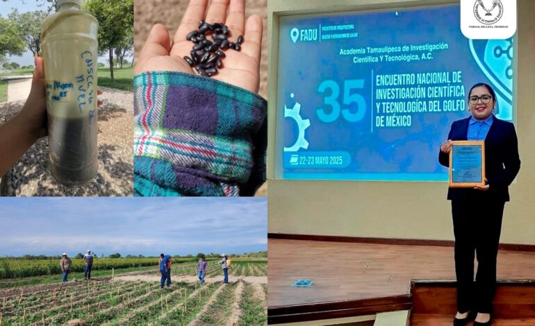 Elabora estudiante de la UAT bioherbicida para cultivos de frijol