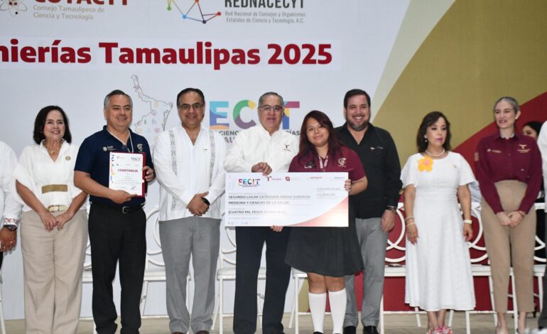 Cierra con éxito la Feria de Ciencias e Ingeniería Tamaulipas 2025 (FECIT)