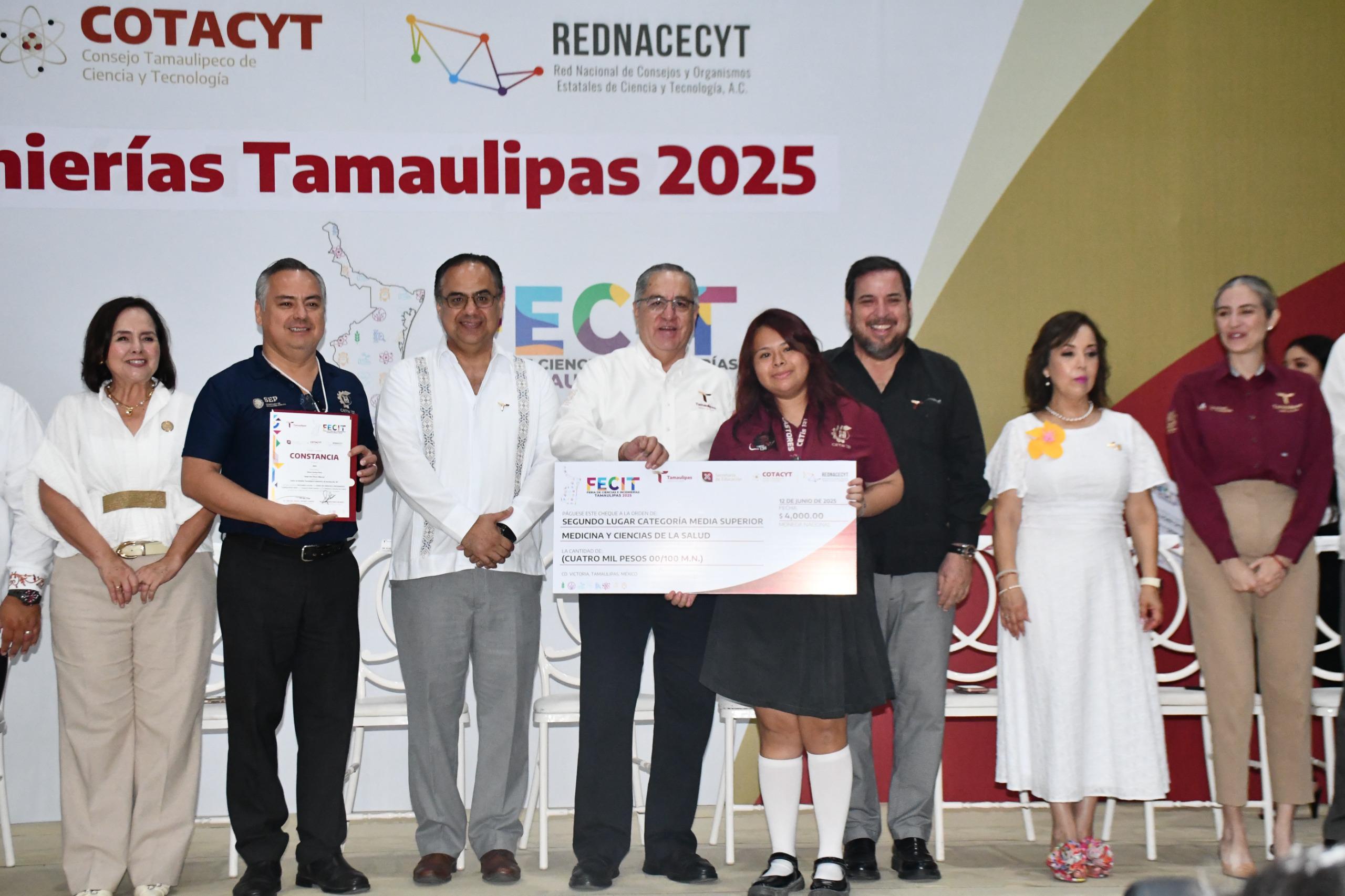 Cierra con éxito la Feria de Ciencias e Ingeniería Tamaulipas 2025 (FECIT)