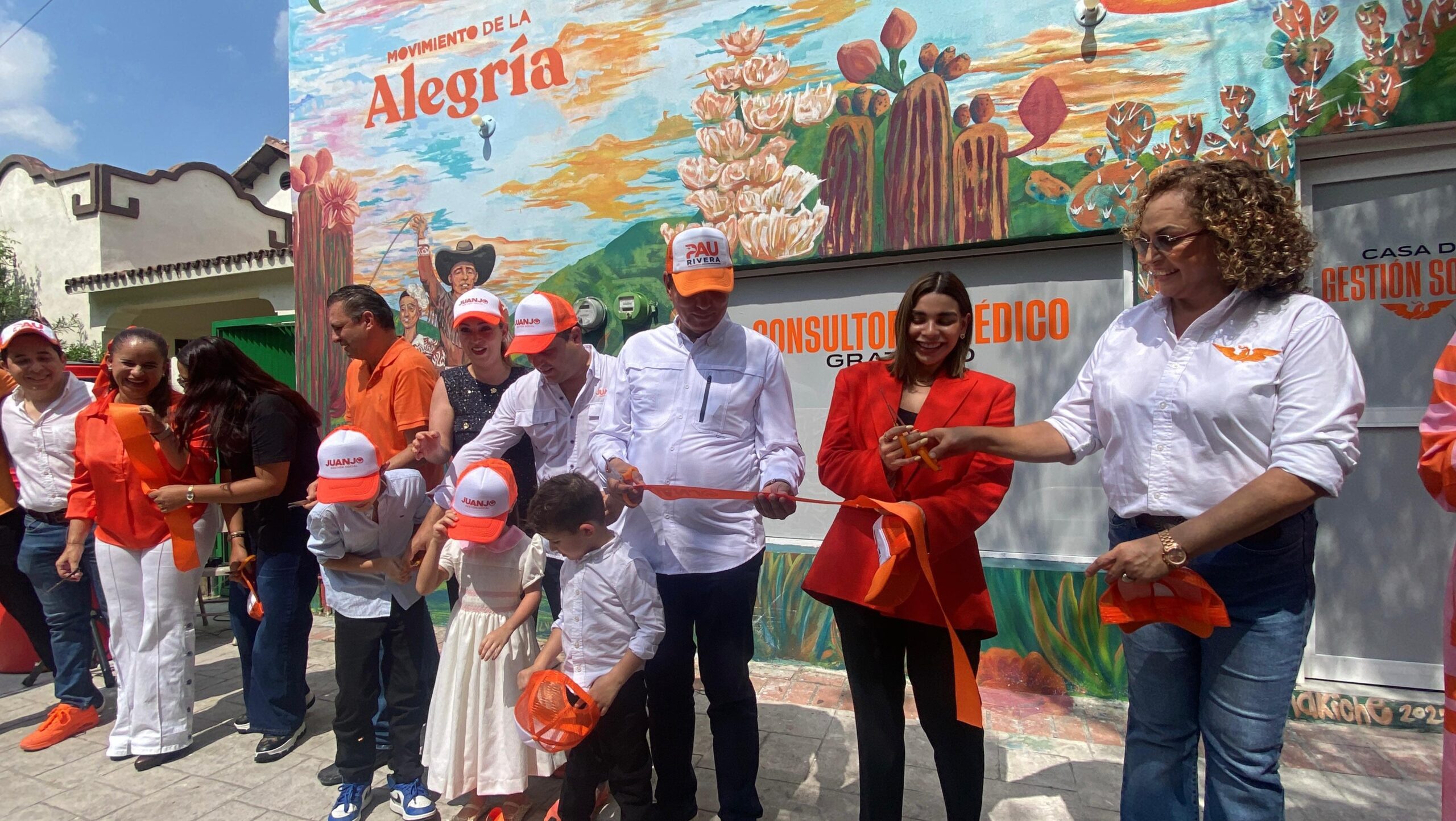 Inaugura Juanjo Salazar oficina de gestión social y consultorio médico gratuito en Ciudad Victoria