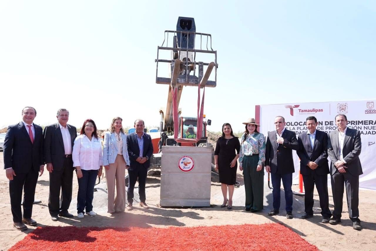 Sergio “Cheko” Ojeda destaca colocación de la primera piedra de nueva planta Boing en Nuevo Laredo