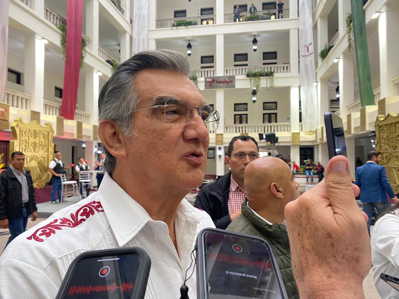 Américo Villarreal destaca impulso a productos locales y atención oportuna a lluvias en Tamaulipas