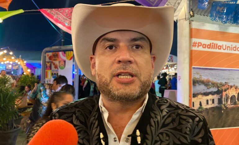 Padilla presente en la Feria Tamaulipas 2025: impulsan cultura y obras públicas