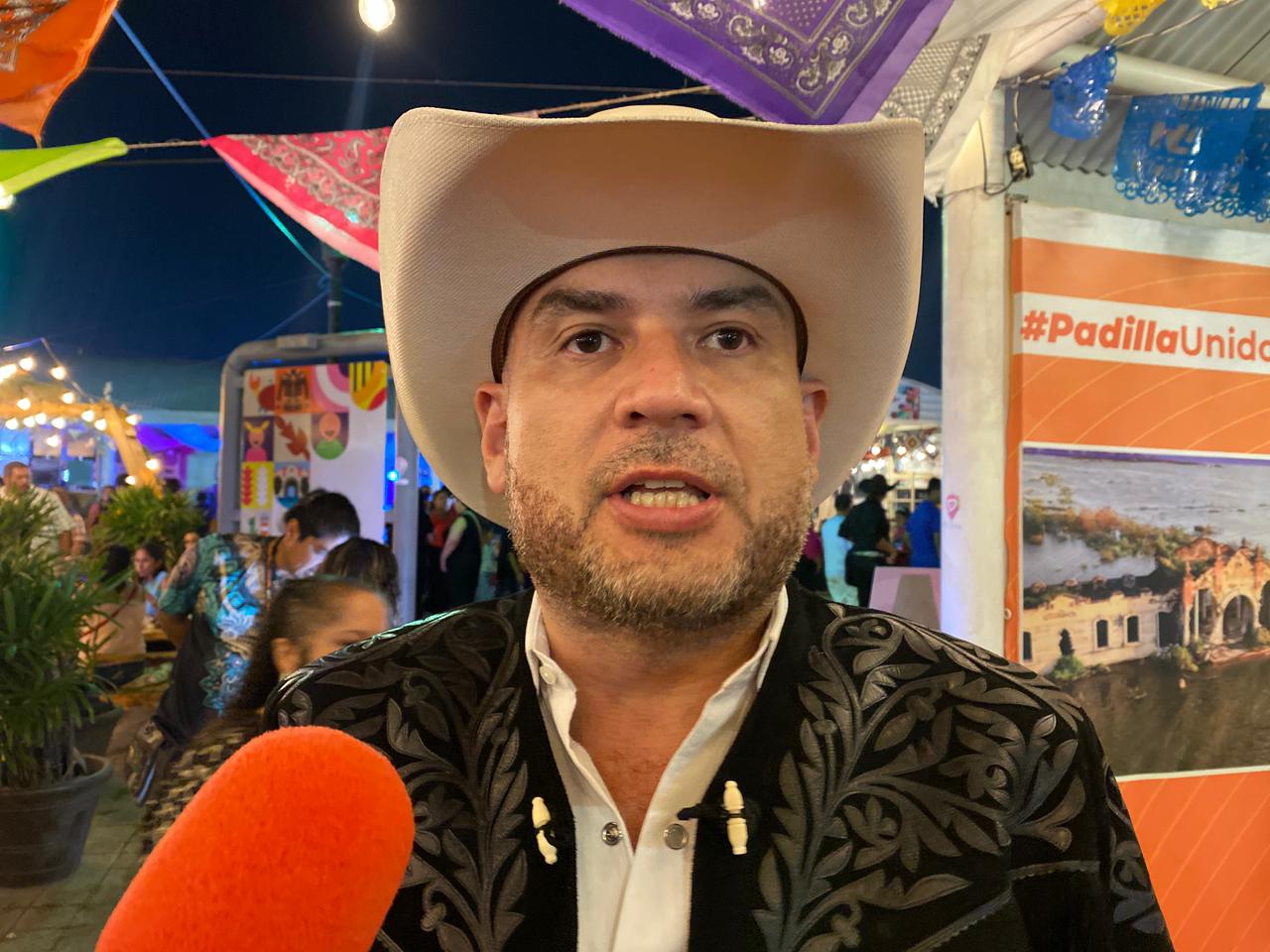 Padilla presente en la Feria Tamaulipas 2025: impulsan cultura y obras públicas