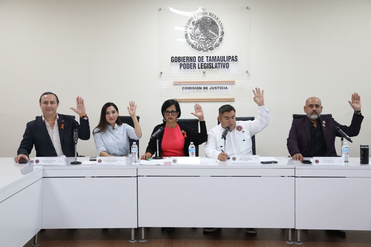 Comisión de Justicia recibe terna final para la Fiscalía General de Justicia