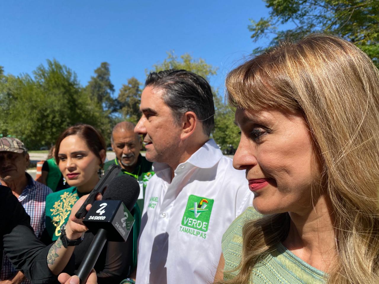 Manuel Muñoz Cano destaca unidad y consolidación del Partido Verde en Tamaulipas