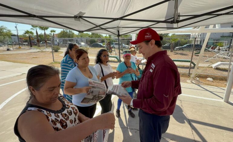 Conforma Sergio “Cheko” Ojeda un comité seccional de MORENA más. El partido se fortalece en Nuevo Laredo