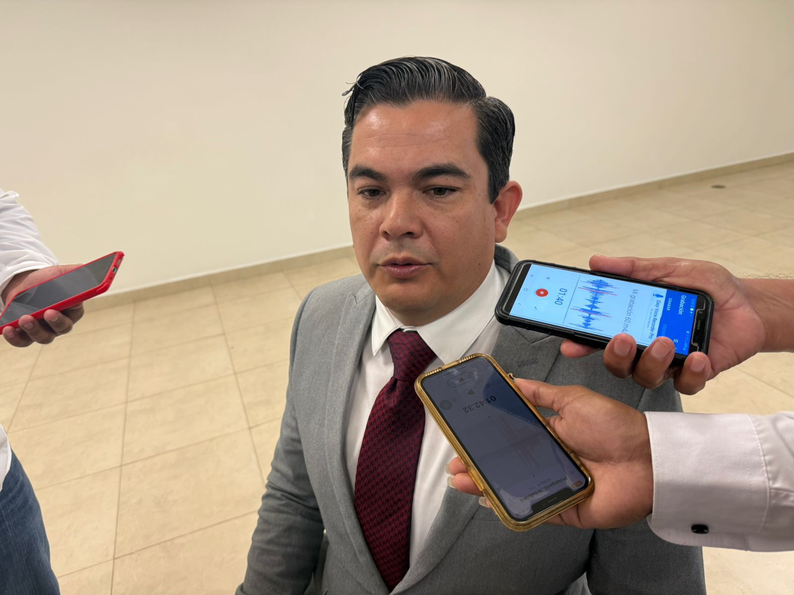 Diputado llama a evitar bloqueos y afirma que Tamaulipas registra disminución en índices de inseguridad