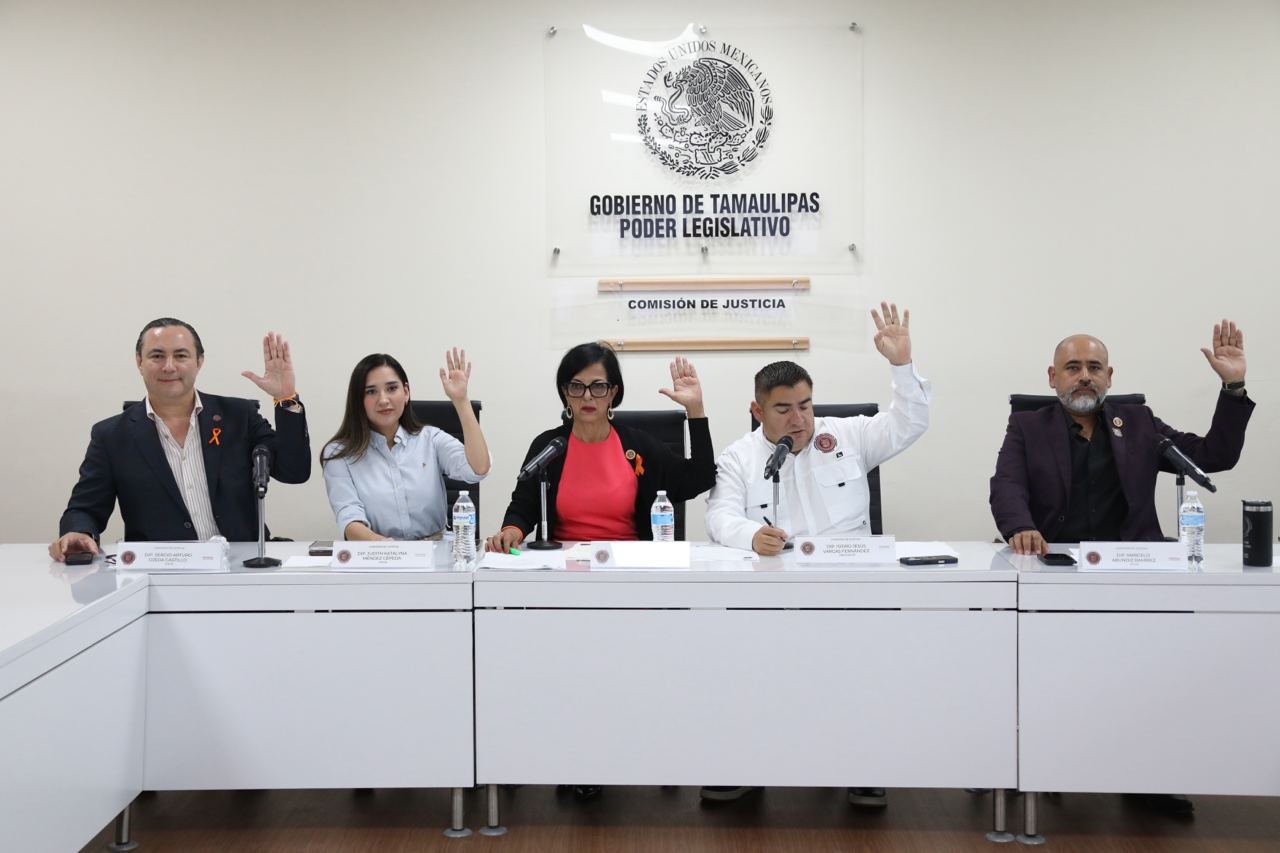 Comisión de Justicia recibe terna final para la Fiscalía General de Justicia