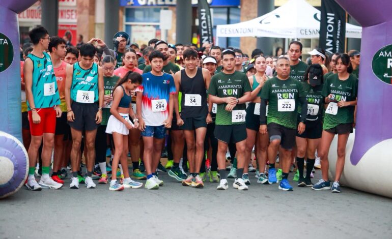 Gran exito en la primera edición de la Amaranta Run 5K y 3K en Ciudad Victoria