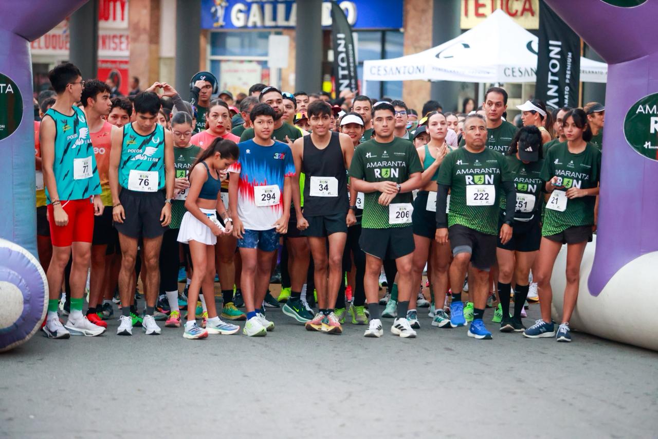 Gran exito en la primera edición de la Amaranta Run 5K y 3K en Ciudad Victoria