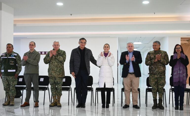 PRESIDENTA CLAUDIA SHEINBAUM INAUGURA LA ADUANA DE NUEVO LAREDO EN TAMAULIPAS; PERMITIRÁ MAYOR EFICIENCIA Y HONESTIDAD EN LA RECAUDACIÓN